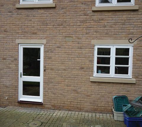 Rear of a property in St. Johns, Worcester before an alteration